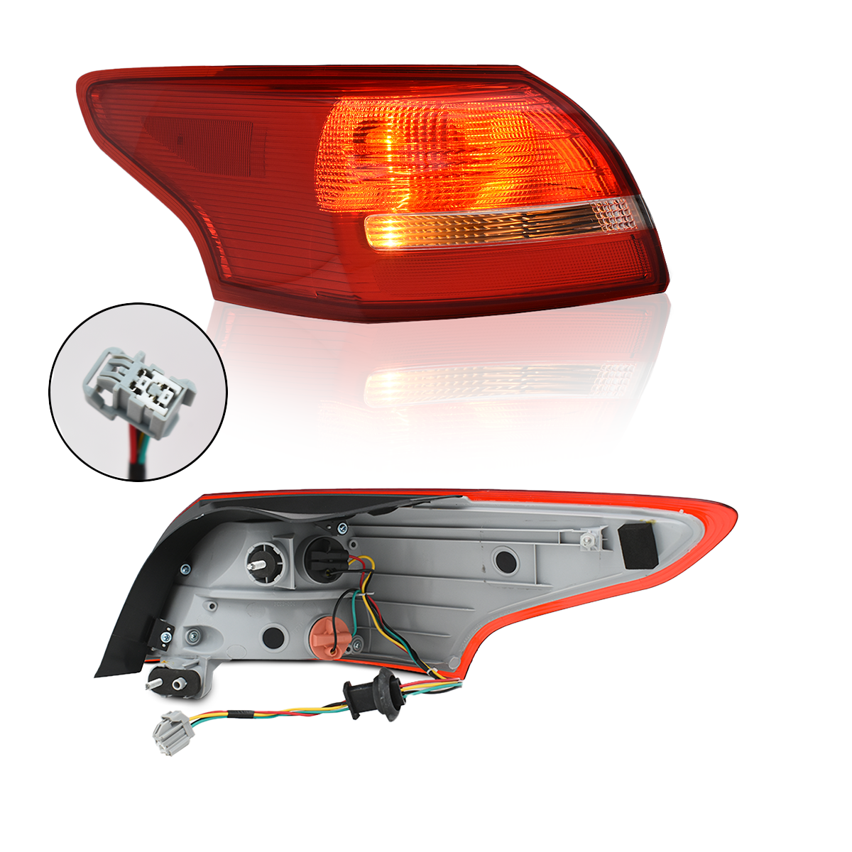 Calavera Focus 15-16 c/arnes exterior izquierda