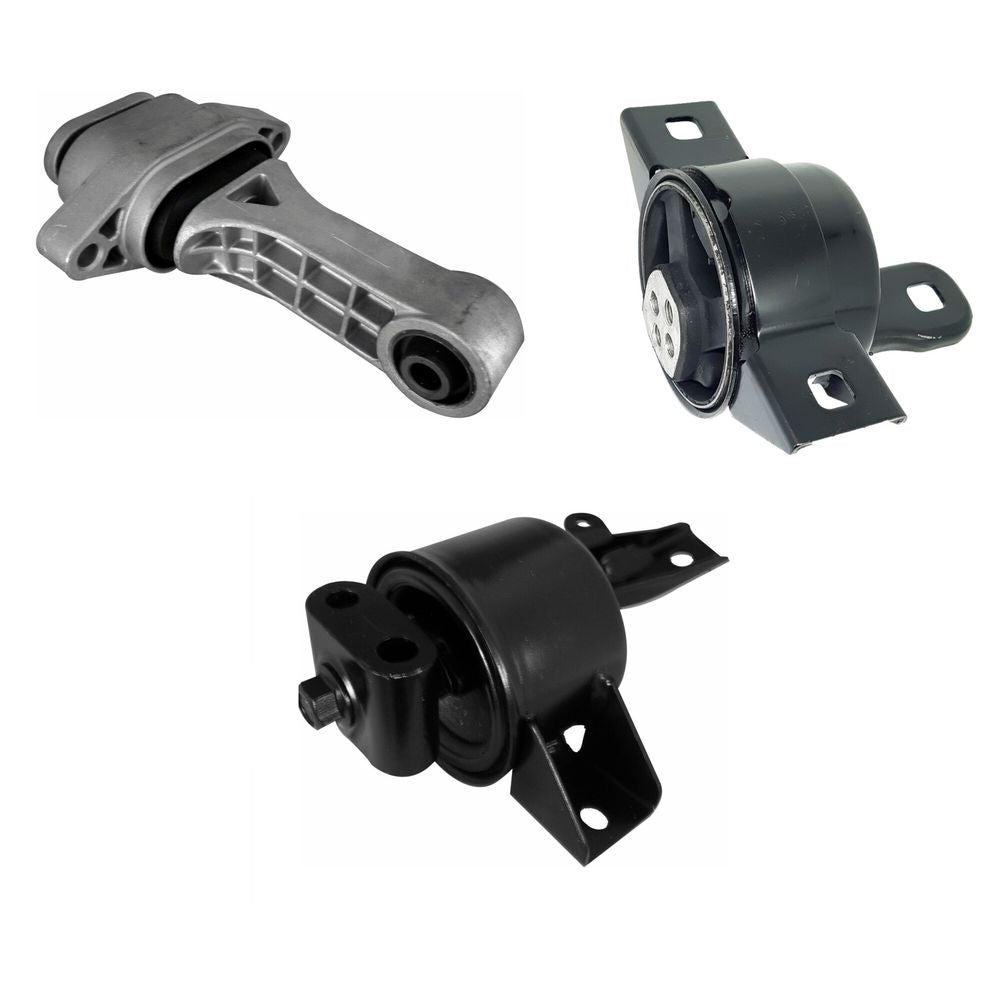 KIT DE SOPORTES DE MOTOR Y TRANSMISIÓN Y REPUESTO PARA SOPORTE DE MOTOR CON 3 PIEZAS COMPATIBLE CON CHEVROLET AVEO DE 2004 A 2016 SOPORTES STAR®
