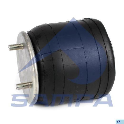 BOLSA DE AIRE PARA LA SUSPENSION NEUMATICA DEL CAMION AUTOBUS REMOLQUE O DOLLY SAMPA SP 556258-KP