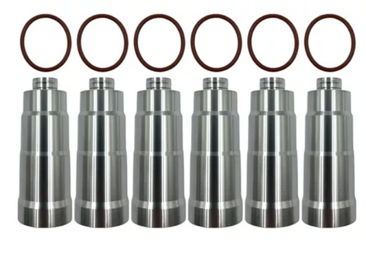 6 Manguillos De Inyector Para Motor Paccar Mx13 12.9l