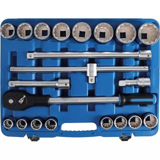Autocle De Dados Estándar Y Herramienta 3/4" (21 Piezas)