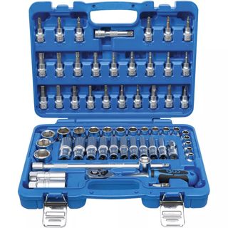 Autocle De Dados Pro Torque Y Herramienta SAE 3/8" (61 Piezas)